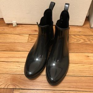 J Crew ankle rain boots
